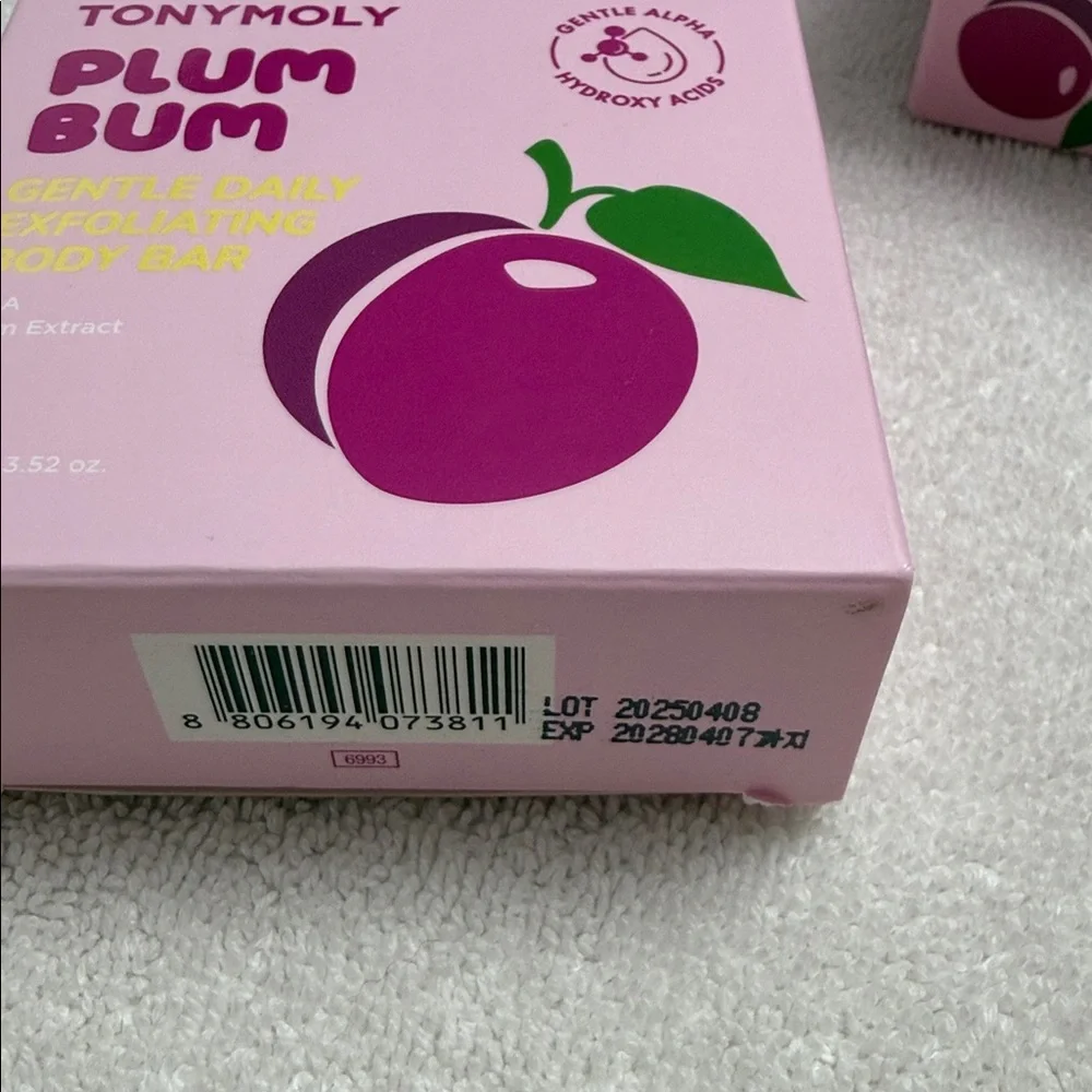 TONYMOLY Plum Bum Body Care Set - NEW! - Picture 2 of 4